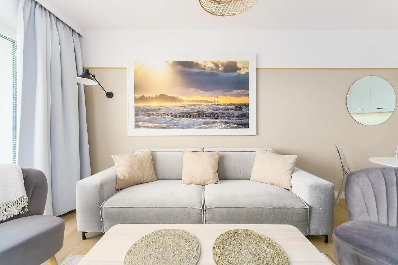 Apartament Wave, Polanki Aqua W Kolobrzegu, Free Garage, Swimming Pool, Sauna And Other! 0*,